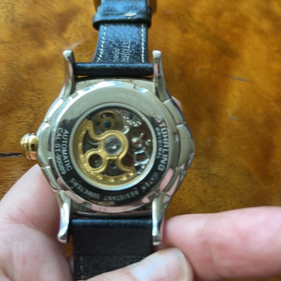 Stuhrling Men's Skeleton Automatic Watch - Picture 2 of 8